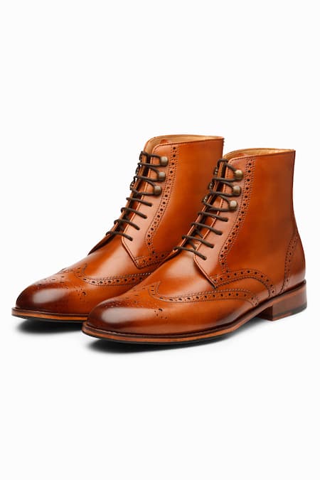 3DM LIFESTYLE Wingtip Brogue Boots 