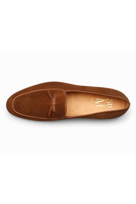 Buy_3dm Lifestyle_Brown Suede Belgian Loafers 