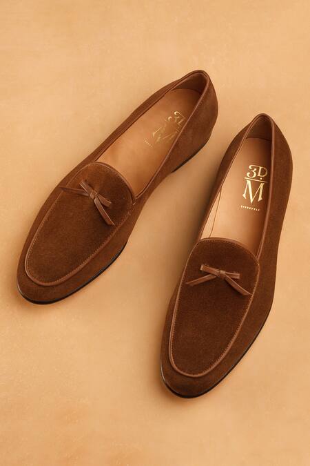 Shop_3dm Lifestyle_Brown Suede Belgian Loafers 