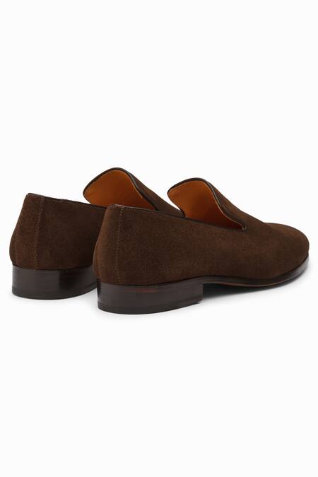 3dm Lifestyle Brown Venetian Leather Penny Loafers at Aza Fashions 3dm Lifestyle_Brown Venetian Leather Penny Loafers _at_Aza_Fashions