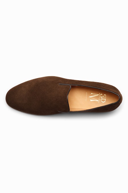 Shop 3dm Lifestyle Brown Venetian Leather Penny Loafers Shop_3dm Lifestyle_Brown Venetian Leather Penny Loafers