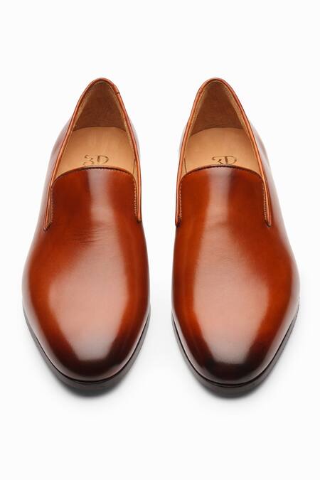 Buy_3dm Lifestyle_Brown Venetian Leather Loafers