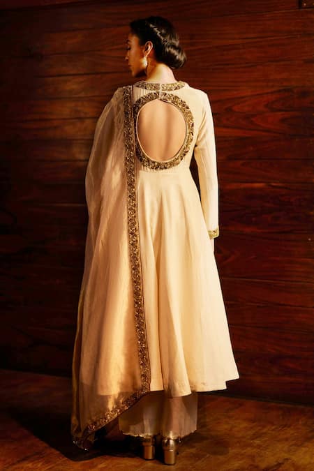 Designer Bridal Peach Anarkali | Bridal Wear