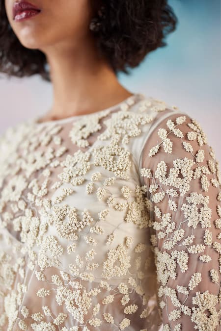 Ilk Chanderi Bralette 