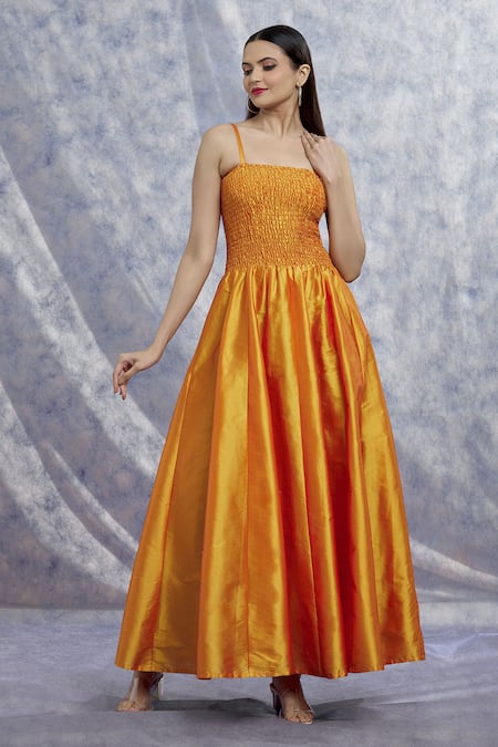 TAFFETA SILK GOWN