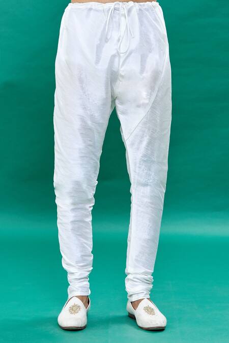 Rng Safawala_Off White Silk Sequins, Stones, Embroidery Resham Sherwani Set _at_Aza_Fashions