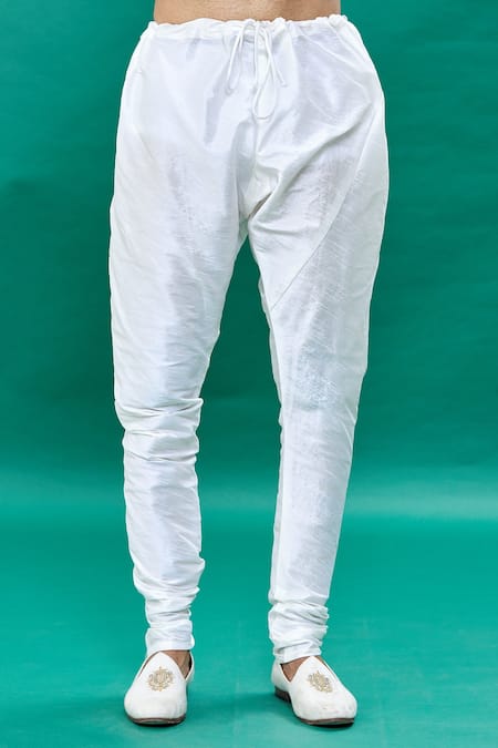 Rng Safawala Off White Silk Embroidery Tropical Sherwani Set at Aza Fashions Rng Safawala_Off White Silk Embroidery Tropical Sherwani Set _at_Aza_Fashions