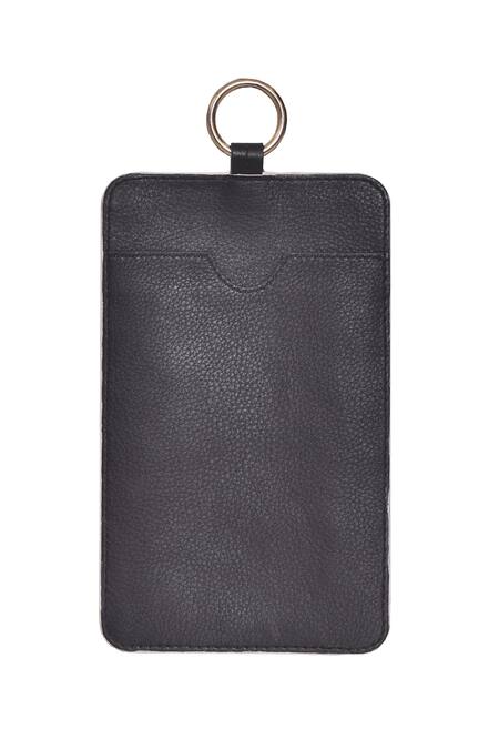 Buy Immri Grey Border Embroidered Mobile Batua Online at Aza Fashions Buy_Immri_Grey Border Embroidered Mobile Batua _Online_at_Aza_Fashions