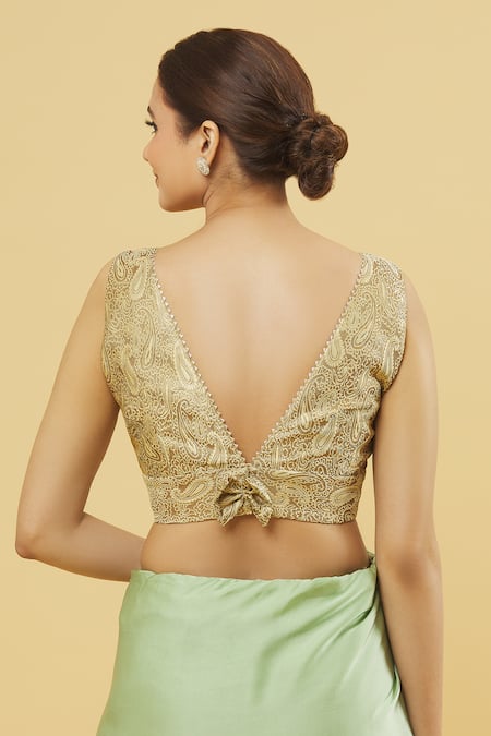 Samyukta Singhania Floral Pattern Blouse