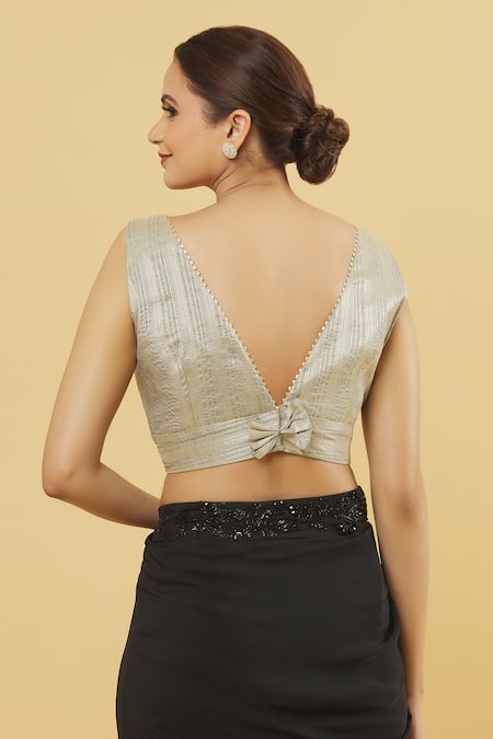 Samyukta Singhania Embroidered Blouse 