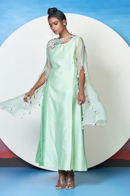 1999AD By Amita & Deepak Rosen Chanderi Tunic 