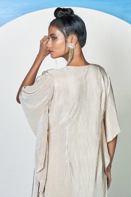 1999ad By Amita & Deepak Aria Satin Gown 