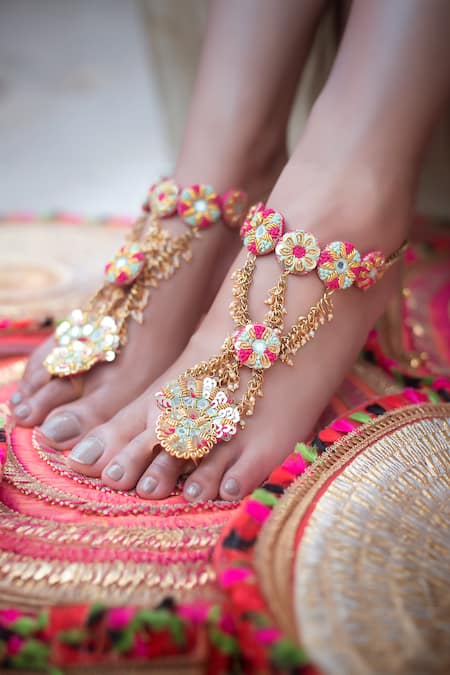 Anklet set best sale