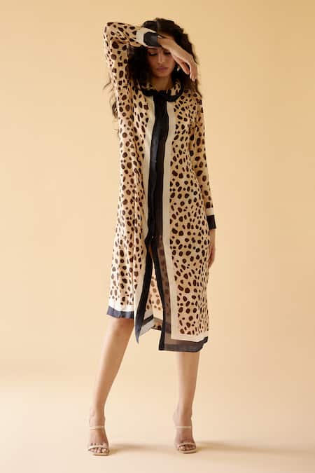 Buy Moh India White Muslin, Silk Collared Home Garden Shirt Dress Online at Aza Fashions Buy_Moh India_White Muslin, Silk Collared Home Garden Shirt Dress _Online_at_Aza_Fashions