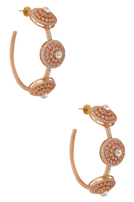 AE-Tee Crystal Hoops 