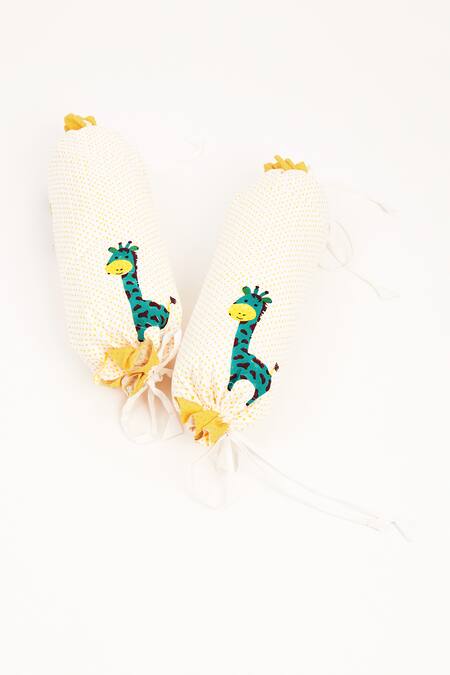 Buy Masaya Blue Hypoallergenic Cotton Hand My Best Friend Gira The Cot Bedding Set Online at Aza Fashions Buy_Masaya_Blue Hypoallergenic Cotton Hand My Best Friend Gira The Cot Bedding Set_Online_at_Aza_Fashions