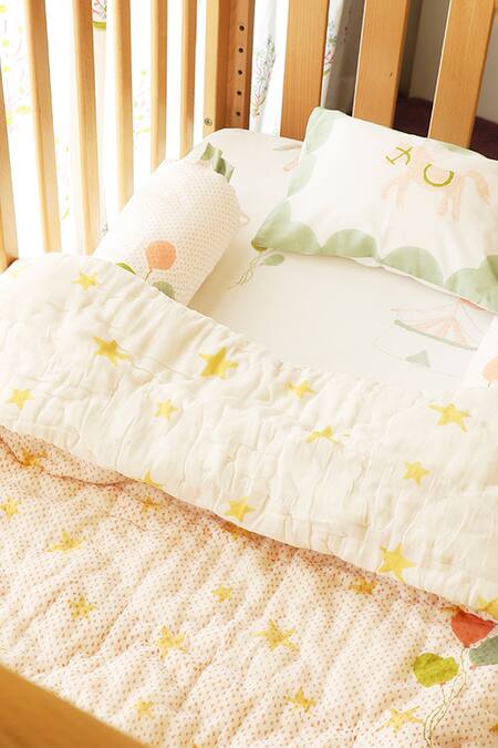 Buy_Masaya_Peach 2 Layers Of Pure Cotton And I Am Going To The Circus Quilt