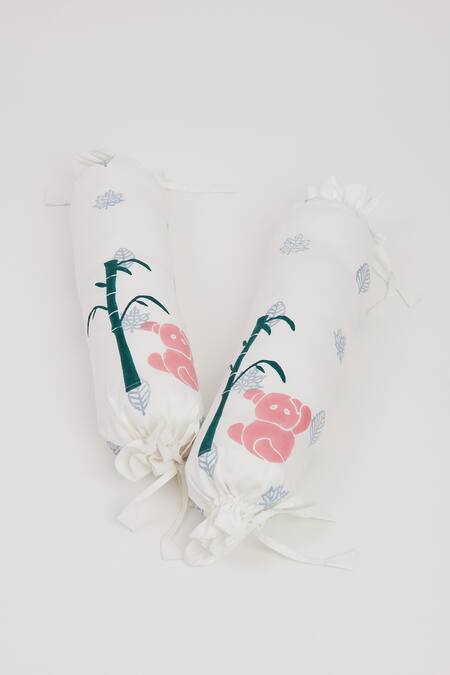 Buy_Masaya_Yellow Hypoallergenic , Filler Mulmul With K For Cot Bedding Set_Online_at_Aza_Fashions