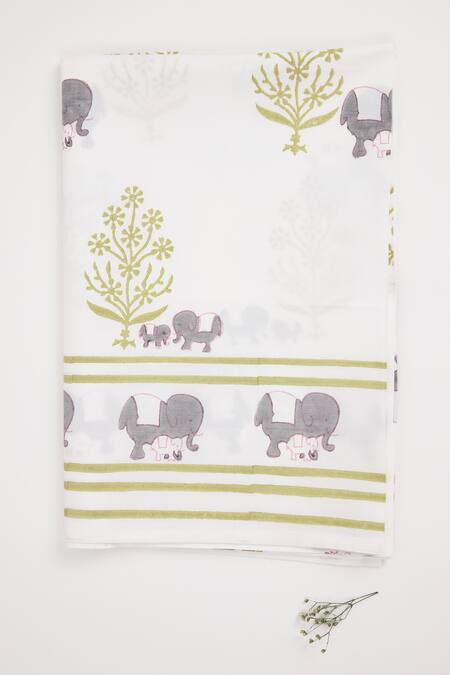 Shop Masaya Grey Hypoallergenic Cotton, Filler Adventures Mamma And Me Cot Bedding Set Online at Aza Fashions Shop_Masaya_Grey Hypoallergenic Cotton, Filler Adventures Mamma And Me Cot Bedding Set_Online_at_Aza_Fashions