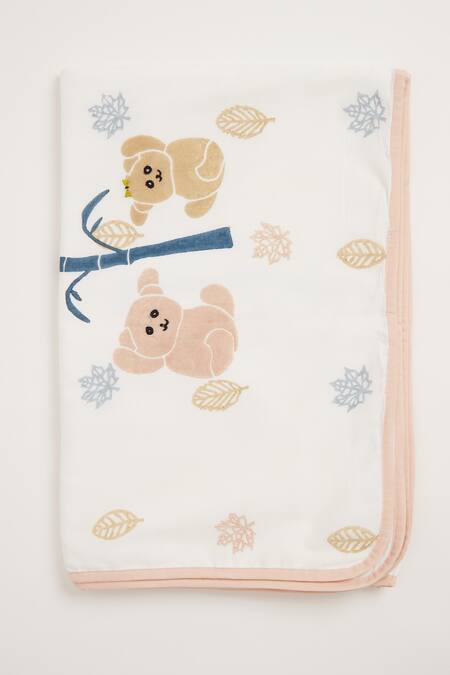 Shop Masaya Beige Hypoallergenic , Filler Mulmul With K For Cot Bedding Set Online at Aza Fashions Shop_Masaya_Beige Hypoallergenic , Filler Mulmul With K For Cot Bedding Set_Online_at_Aza_Fashions