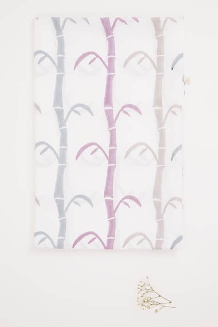 Masaya Purple Hypoallergenic , Filler Mulmul K For Cot Bedding Set Online at Aza Fashions Masaya_Purple Hypoallergenic , Filler Mulmul K For Cot Bedding Set_Online_at_Aza_Fashions