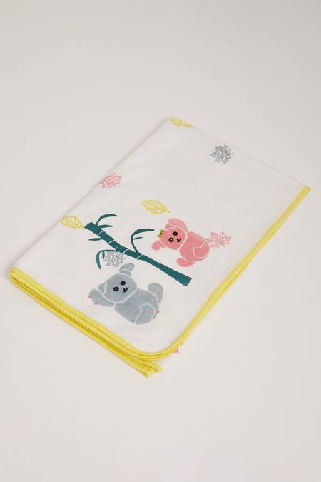 Buy Masaya Yellow Hypoallergenic , Filler Mulmul With K For Cot Bedding Set Buy_Masaya_Yellow Hypoallergenic , Filler Mulmul With K For Cot Bedding Set