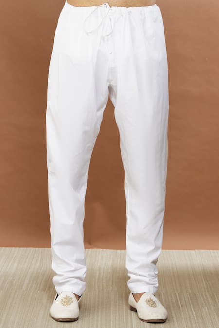 Aham-Vayam Blue Cotton Sequins Jahaan Embroidered Kurta And Churidar Set at Aza Fashions Aham-Vayam_Blue Cotton Sequins Jahaan Embroidered Kurta And Churidar Set _at_Aza_Fashions