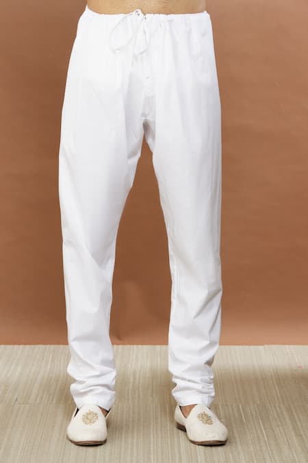 Aham-Vayam Yellow Silk, Cotton Sequins Maharaja Embroidered Kurta Set at Aza Fashions Aham-Vayam_Yellow Silk, Cotton Sequins Maharaja Embroidered Kurta Set _at_Aza_Fashions