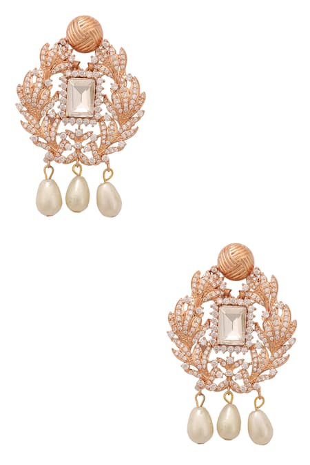 AE-Tee Crystal Earrings 