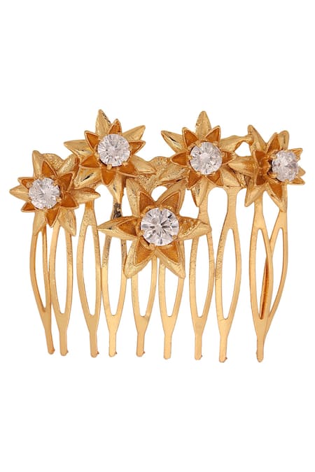 AE-Tee Crystal Hair Comb Pin 