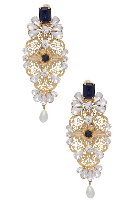 AE-Tee Structured stone earrings 