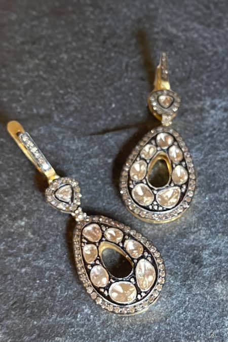 The Silver Marcasite Earrings  KO Jewellery