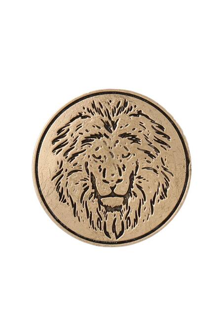 Buy Cosa Nostraa Gold Power Ruler Buttons - Set Of 7 Online at Aza Fashions Buy_Cosa Nostraa_Gold Power Ruler Buttons - Set Of 7 _Online_at_Aza_Fashions