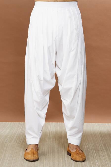 Aham-Vayam Pink Cotton Sequins Floral Embroidered Kurta And Patiala Set at Aza Fashions Aham-Vayam_Pink Cotton Sequins Floral Embroidered Kurta And Patiala Set_at_Aza_Fashions