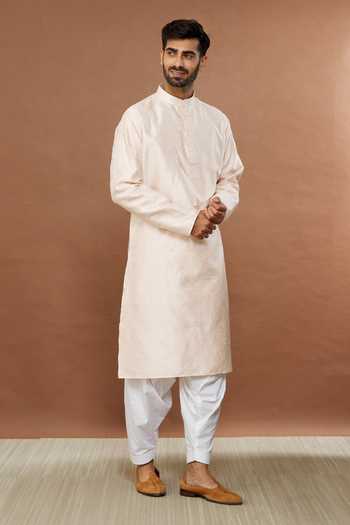 Buy Aham-Vayam Pink Silk, Cotton Embroidery Gulistaan Kurta Patiala Set Online at Aza Fashions Buy_Aham-Vayam_Pink Silk, Cotton Embroidery Gulistaan Kurta Patiala Set _Online_at_Aza_Fashions