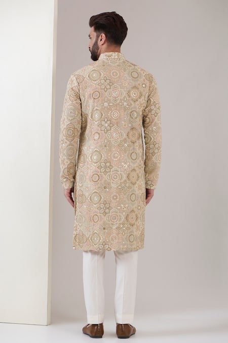 Kasbah Chikankari Embroidered Kurta 