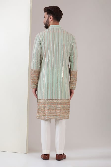 Kasbah Stripe Pattern Kurta 