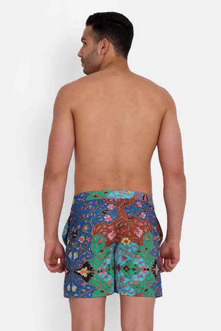Rey & I Byblos Floral Print Swim Shorts 