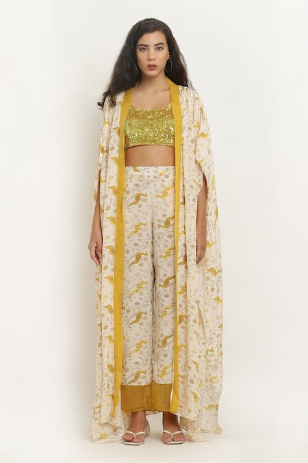 Kusmi Rooh Sequin Embroidered Bralette 