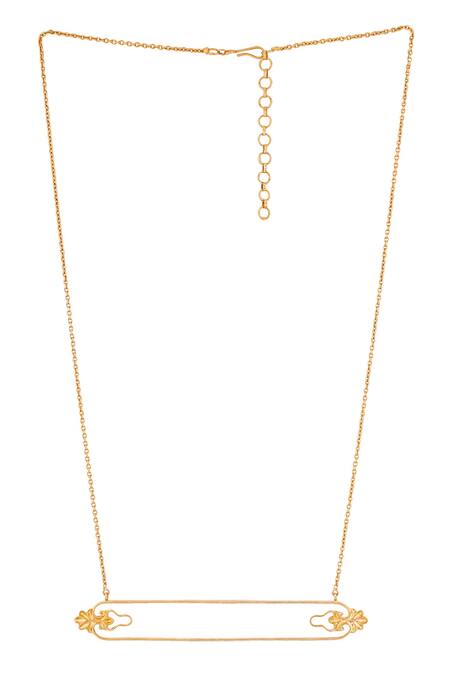 Zohra Floral Necklace 