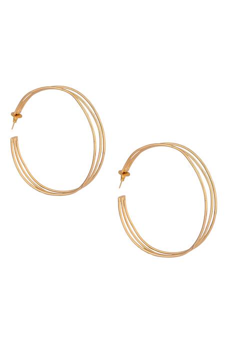 Zohra Handcrafted Multi-Hoop Earrings 