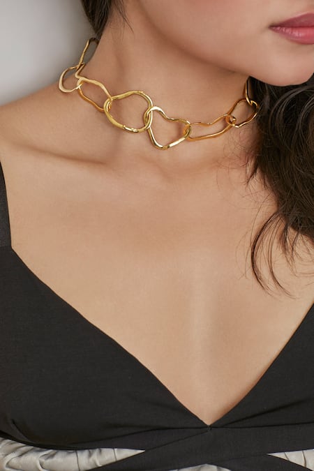 Zohra Handcrafted Link Choker 