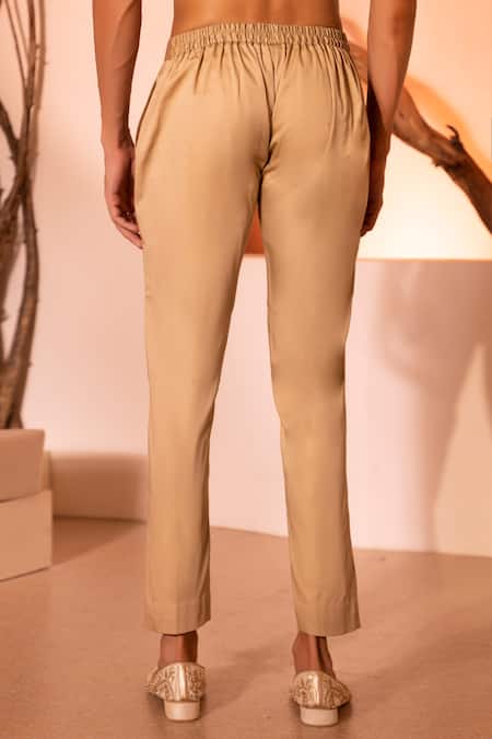 Shreyansh Designs Lihaj Padma Silk Pant 