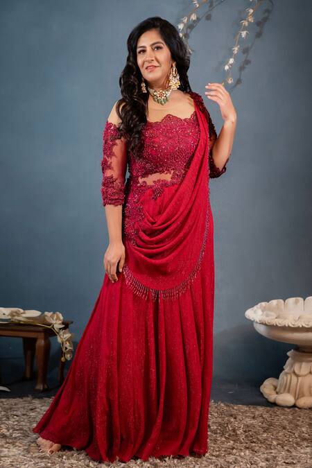 Buy Path Gamini Anarkali Dress online from Bullionknot
