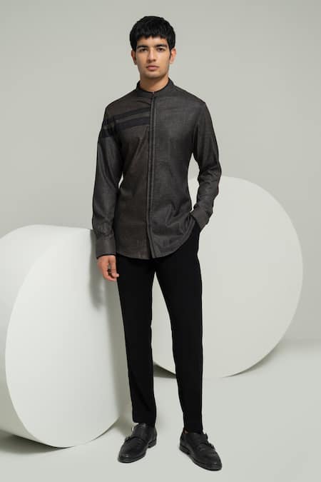 Varun Chakkilam Camouflage Print Shirt 