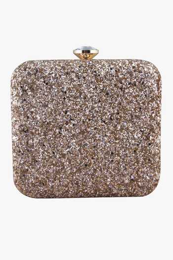 Buy The Purple Sack Gold Embroidery Shimmer Square Clutch Online at Aza Fashions Buy_The Purple Sack_Gold Embroidery Shimmer Square Clutch _Online_at_Aza_Fashions