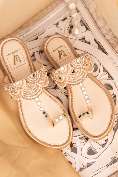 House Of Vian Jashn Embellished Flats 