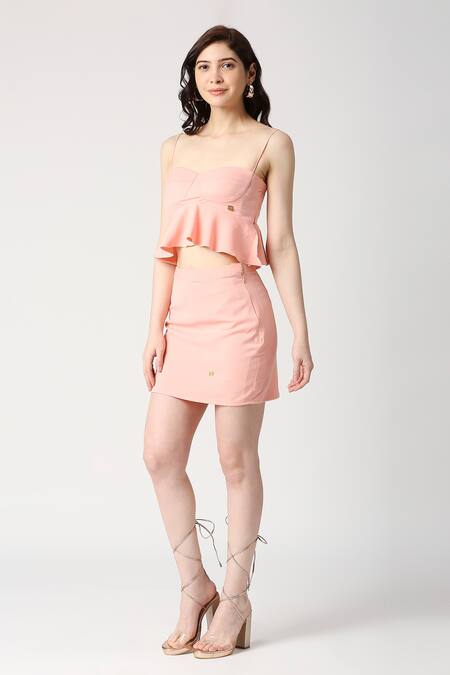 Peach pencil clearance skirt dress