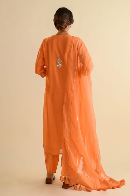 Kameez Gota Work Kurta Salwar Set 