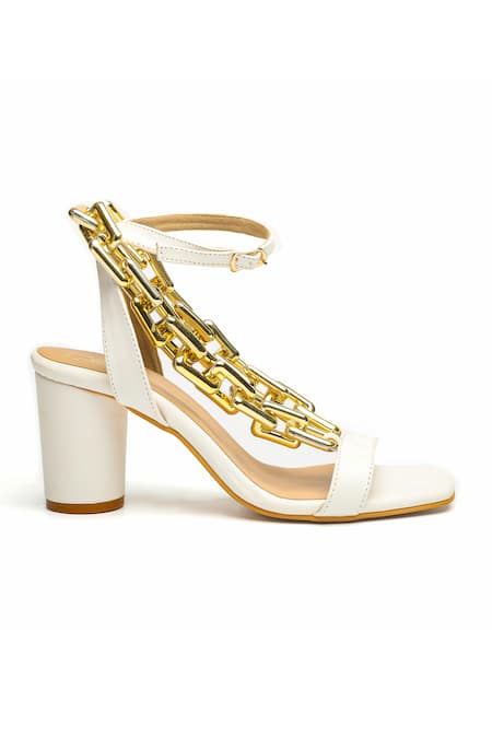 2024 Women's Pointed Toe Chain High Heels Sandals | SHEIN EUR